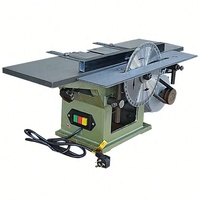 Raboteuse-Dégauchisseuse Industrielle de Table 220V à Tête de Coupe Droite Multifonctionnelle pour le Travail du Bois
