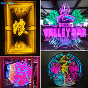 Décoration de fête Offre Spéciale Piste de danse interactive <span class=keywords><strong>LED</strong></span> Infinity-Panneaux lumineux changeants de <span class=keywords><strong>couleur</strong></span> - Product Image 4