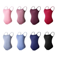 Leggings élégants pour costume de danse classique pour femmes, taille halter, tenue de gymnastique pour adultes, idéale pour les professeurs et l'entraînement de base