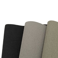 Usine Directe Couleur 0.4mm PU Imitation Microfibre Vegan Daim Faux Cuir Tissu En Cuir Synthétique Artificiel pour Doublure De Chaussure