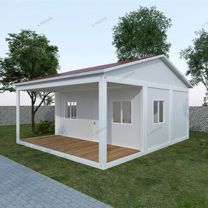 Nhà Kho Chứa Prefab 20Ft Được Sản Xuất Tại Trung Quốc Thiết Kế Bên Ngoài Thùng Chứa Tầng Phòng Sang Trọng Dạng Mô-đun Có Thể Mở Rộng Gia Đình