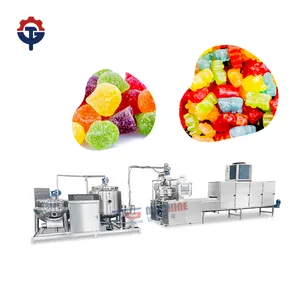 Opzioni di attrezzature di produzione flessibili per la produzione di caramelle gommose per la produzione di caramelle gommose
