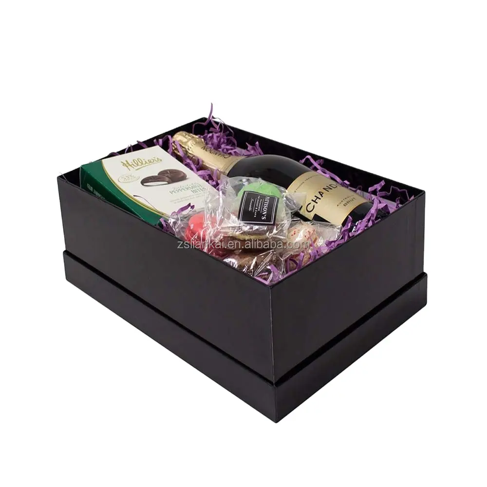 Luxury Plain Cardboard Gift Box Paper,paperboard and Art Paper Customized Paperboard 3-7 Days Gift & Craft Wine Glasses Liankai