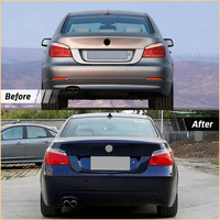 Kit de carrosserie large style MT Sport pour pare-chocs avant et arrière avec calandre pour BMW Série 5 E60 2004-2010 - Kit de conversion