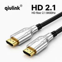 Câble 8K pour 2.1, 48 Gbps, ultra haute vitesse, 8K 60 Hz, 4K 120 Hz, PVC, pour téléviseur, moniteur, projecteur, PS5