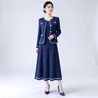 Robe élégante pour femme, expédition sous 7 jours, prête à être expédiée, robe plissée en faux tweed, robe midi une pièce, tenue de bureau, robe plissée