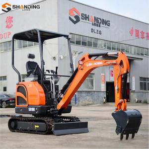รถขุดไฮดรอลิกขนาดเล็ก 1.8 ตัน พร้อมส่งฟรี ได้รับมาตรฐาน CE EPA EURO5 เครื่องยนต์ Kubota รถขุดไฮดรอลิกขนาดเล็กสำหรับงานเกษตร ขาย - Product Image 5