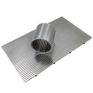 Écran en fil de fer à coins soudés avec espacement de 02 mm, 05 mm, 07 mm, 1 mm pour V Rotary 500 Bend - Product Image 2