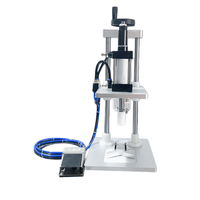 Machine manuelle en plastique pour le pressage et la fixation des bouchons intérieurs des flacons de parfum, d'aliments et de boissons
