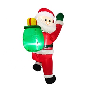 Disfraz Inflable de Santa Claus con Luces LED de Alta Potencia, Modelo 2026, para Navidad - Product Image 2