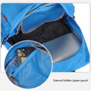 Ultralight 20L Polyester Sport Foldable <b>Backpack</b> <b>Waterproof</b> Lightweight Hiking Collapsible Bag - Product Image 3