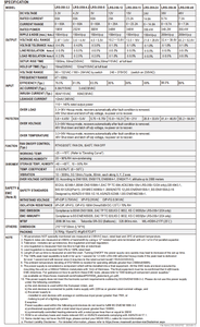 LSR-350W-36 工业级导轨式DC-DC开关电源 36V 9.7A 350W 宽直流输入 低电压纹波 高稳定性 - Product Image 5