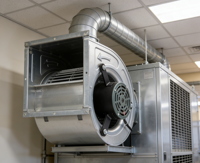 Moteur de ventilateur centrifuge AC 220V/230V 50Hz, moteur de soufflerie à haut débit d'air et faible bruit, ventilateur de ventilation pour unité CVC, ODM OEM 750W