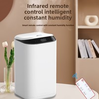 Humidificateur d'air portable à ultrasons 3L en plastique pour hôtel, maison, bureau, chambre à coucher