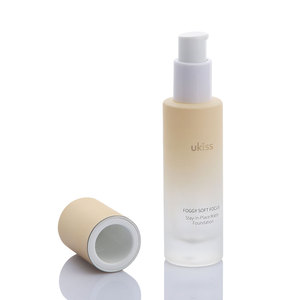 30ml <strong>Empty</strong> Glass <strong>Bottle</strong> for <strong>Cosmetic</strong> Foundation Round <strong>Bottle</strong> - Product Image 1