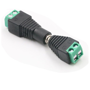 Screw <b>Plug</b> <b>Adapter</b> Cord Female 10A 2 Pin CCTV 12V Male Power DC Connector with Jack - Product Image 3