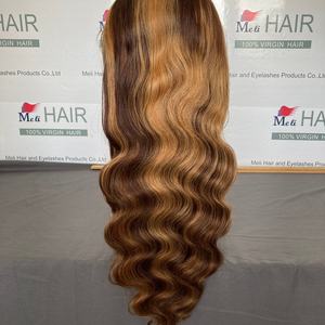 วิกผมแบบปิดหน้าผาก 5x5 ซม. แบบโปร่งใส, วิกผมลอนบอดี้เวฟแบบปิดหน้าผาก สีออมเบร, วิกผมแบบปิดหน้าผาก ปมเล็ก - Product Image 2