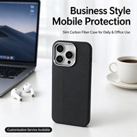 Étui de téléphone fin en fibre de carbone, motif personnalisé, logo et couleur sur mesure, coque de protection antichoc, échantillon gratuit pour commande en gros