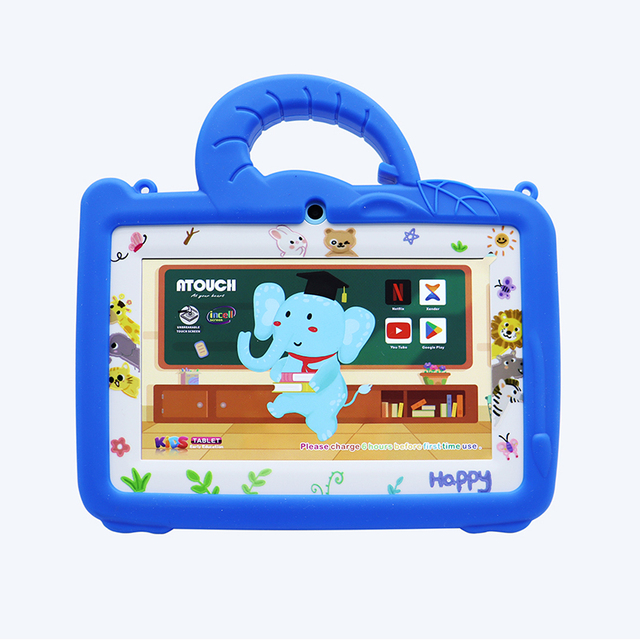7 Inch 8GB 256GB Bear Design Para Children Educational for Child Toddler Learning Tab Tablette Pour Enfant Kids Tablet