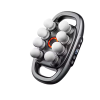 Pistolet de massage électrique portable à 8 têtes, nouveau, rechargeable, pour massage profond des muscles et des fascias, vibrant, pour le corps et les tissus profonds