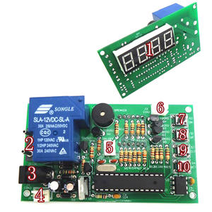 Placas de Relés Digitales Inteligentes de 12 V CC con Control de Temporizador, Mini Placa de Circuito de Temporizador de Cuenta Regresiva Jy-15a - Product Image 6