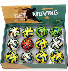 JK Großhandel PU-Material Elastischer Ball 60mm MINI Fußball-Cup Trionda 3D Fußball-Modell Spielzeug - Product Image 2