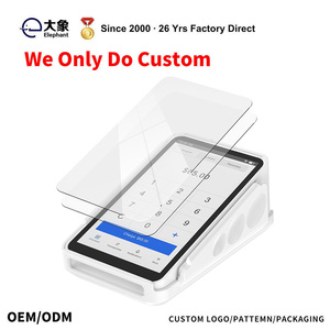 Support de téléphone à design ergonomique unique pour lecteur de cartes POS avec protection d'écran anti-rayures 9H 2.5D, logo personnalisé OEM ODM - Product Image 1
