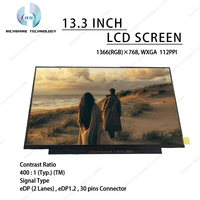 Nouvel écran de remplacement pour ordinateur portable AUO B140XTN07.2 14,0 pouces HD Slim EDP 30 broches TN LCD anti-reflet blanc rétroéclairé WLED 16:9