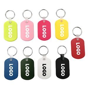 Custom Wide Shape of Popular <b>Personalised</b> Keyrings Promotional Products Soft PVC <b>Keychain</b> Souvenir Promo Gifts - Product Image 6