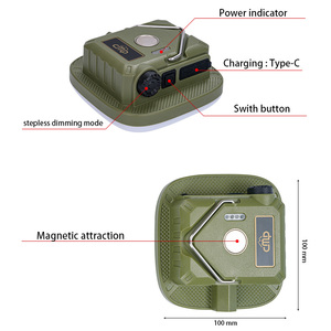 Lampes de camping LED d'urgence ultralégères anti-stress personnalisées en gros, vertes, 3-4H, 3000-6000K, pour la randonnée en plein air - Product Image 3