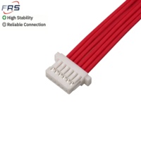 Le plus populaire JST SHR-06V-S-B à extrémité unique, dénudé et étamé, 3 mm, avec haute résistance au clic