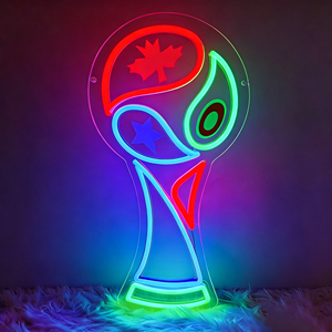 Custom LED electronic signage, neon <b>signs</b>, soccer club bars, party supplies, custom neon <b>lights</b>. - Product Image 1