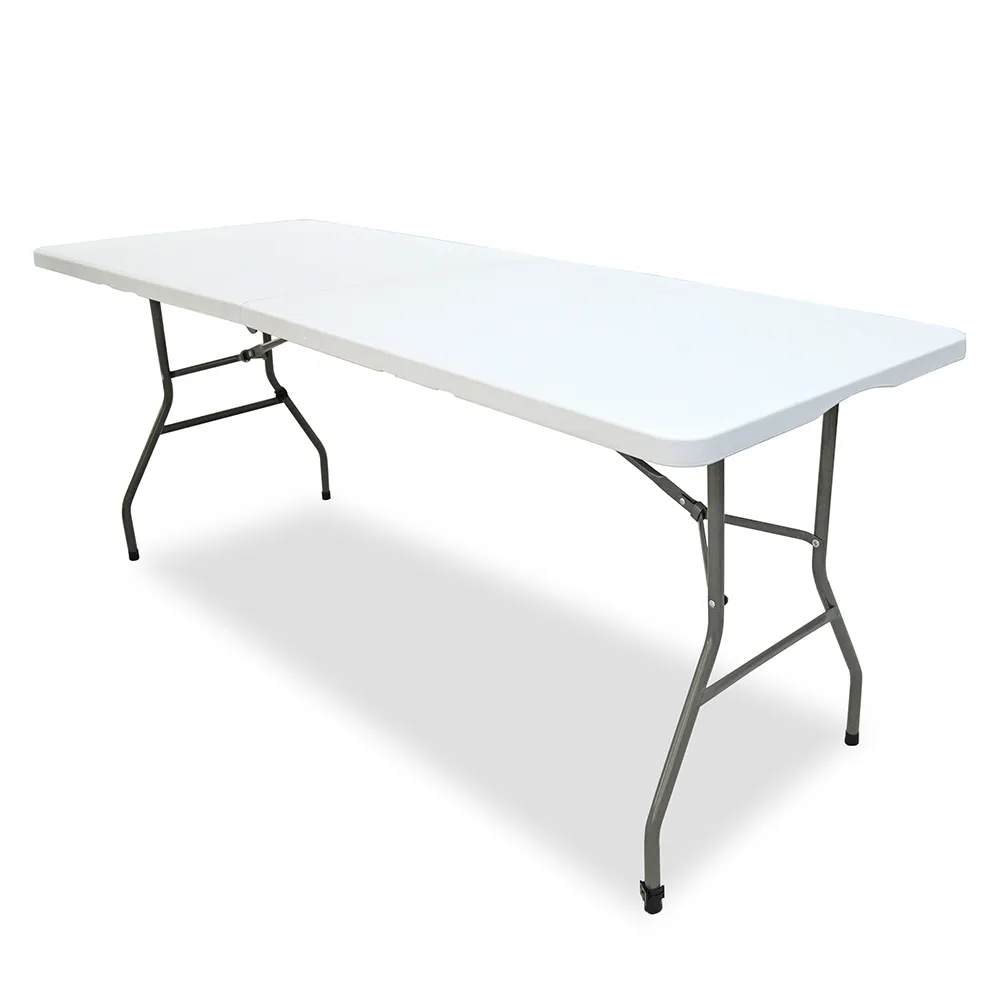 Table pliante tables pliantes en plastique de 6 pieds tables pliantes d'extérieur portables en gros