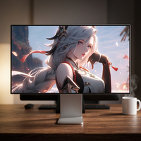 Monitor de Escritorio Empresarial de 27 Pulgadas, 4K, 75Hz, Panel IPS, 100% sRGB, Tiempo de Respuesta de 1ms, Apto para Diseño, Edición, Fotografía, etc.