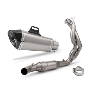 <span class=keywords><strong>ER6N</strong></span> ER6F Versys 650 <span class=keywords><strong>Z650</strong></span> Ninja 650 Système d'échappement de moto Silencieux en fibre de carbone DB Killer Tuyau de liaison intermédiaire avant Nouveau - Product Image 1