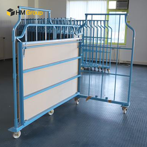 Carro contenedor de muebles con Marco en L apilable plegable de almacenamiento móvil personalizado - Product Image 1