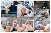 Appareil de soin du visage à l'oxygène avec technologie Jet Peel pour la régénération de la peau et la thérapie anti-âge en institut de beauté