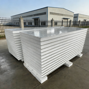 Panel Sándwich <span class=keywords><strong>EPS</strong></span> de Bajo Costo y <span class=keywords><strong>Alta</strong></span> <span class=keywords><strong>Densidad</strong></span> con Espesor de 50-150 mm y Larga Vida Útil para Casas Prefabricadas - Product Image 5