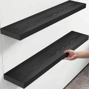 22.5 pouces étagères <span class=keywords><strong>en</strong></span> <span class=keywords><strong>bois</strong></span> rustique minimaliste mural <span class=keywords><strong>pour</strong></span> chambre salle de bain salon cuisine armoire outils sculptés Technique - Product Image 6