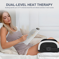 Elektrisches Shiatsu Fuß- und Wadenmassagegerät mit Verstellbarem Griff Vibrierend Rollend Luftkompression für Persönlichen Gebrauch