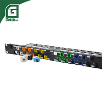 GETEKnet CAT6A CAT6 UTP Cat6 Color ABS Keystone Jack Cable Network Adapter RJ45 Coupler Modular Jack with Extend Feature