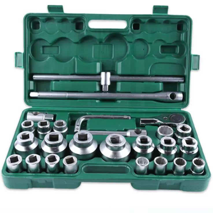 26 Cái Hộp Spanner Cờ Lê Công Cụ Xe Hơi Torx Bit Xe Drive 3/4 Heavy Duty Ổ Cắm Set Cho Auto Car Công Cụ Sửa Chữa