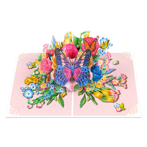 Venta al por mayor <span class=keywords><strong>de</strong></span> papel artesanal 3D Pop up tarjetas <span class=keywords><strong>de</strong></span> felicitación para el día <span class=keywords><strong>de</strong></span> la madre - Product Image 6