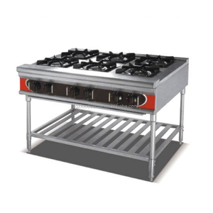 Foodsence, <span class=keywords><strong>cocina</strong></span> <span class=keywords><strong>Industrial</strong></span> comercial de alta eficacia, <span class=keywords><strong>cocina</strong></span> de acero inoxidable, estufa de <span class=keywords><strong>Gas</strong></span> independiente de 6 quemadores - Product Image 1