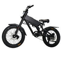 Vélo électrique avec une autonomie de 60 km, 48V 15AH, vélo électrique à pneus larges, Bicicleta Electric avec phare LED