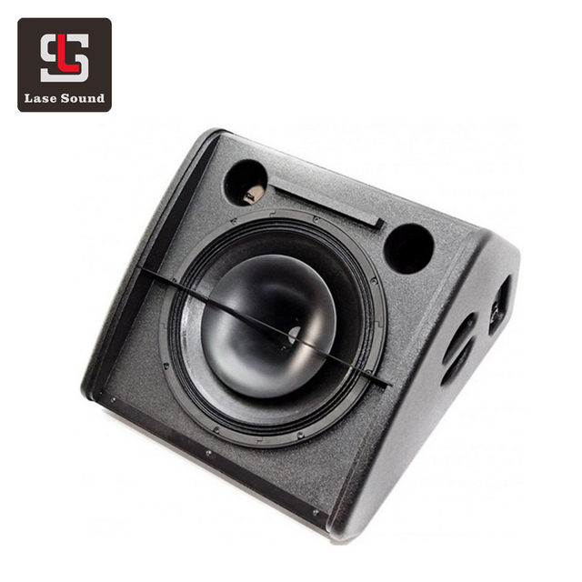 LASE SOUND TMW-112 Co-axial Dual 12" 2-Way 1400W Peak Power Wooden Professional Stage Studio Monitor 55Hz-20KHz Frequency 138dB
