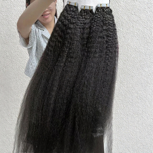 Extensiones de Cabello Humano Virgen Natural 100% con Cutícula Alineada, Ondulado, Ondulado Profundo, Liso Kinky, para Tejer - Product Image 2