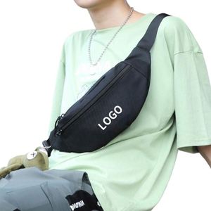 Sac de sport uni personnalisé avec logo, sac banane pour enfants, hommes et femmes, vente en gros - Product Image 6