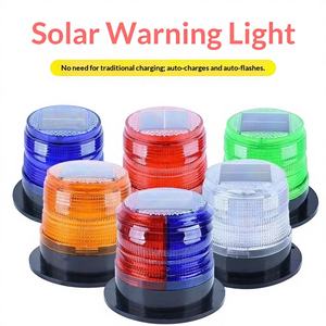 Luz de Emergencia LED de 12V con Imán para Autobuses Escolares, Camiones, Vehículos de Ingeniería, Compatible con Vehículos de 12-80V - Product Image 1