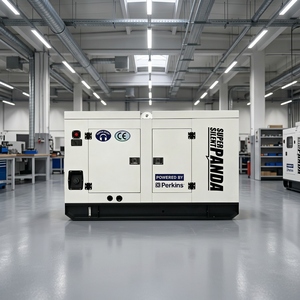เครื่องกำเนิดไฟฟ้าดีเซลแบบเงียบสำหรับอุตสาหกรรม Perkins รุ่น 40kW 50kVA ป้องกันเสียงรบกวน ประหยัดน้ำมัน - Product Image 1